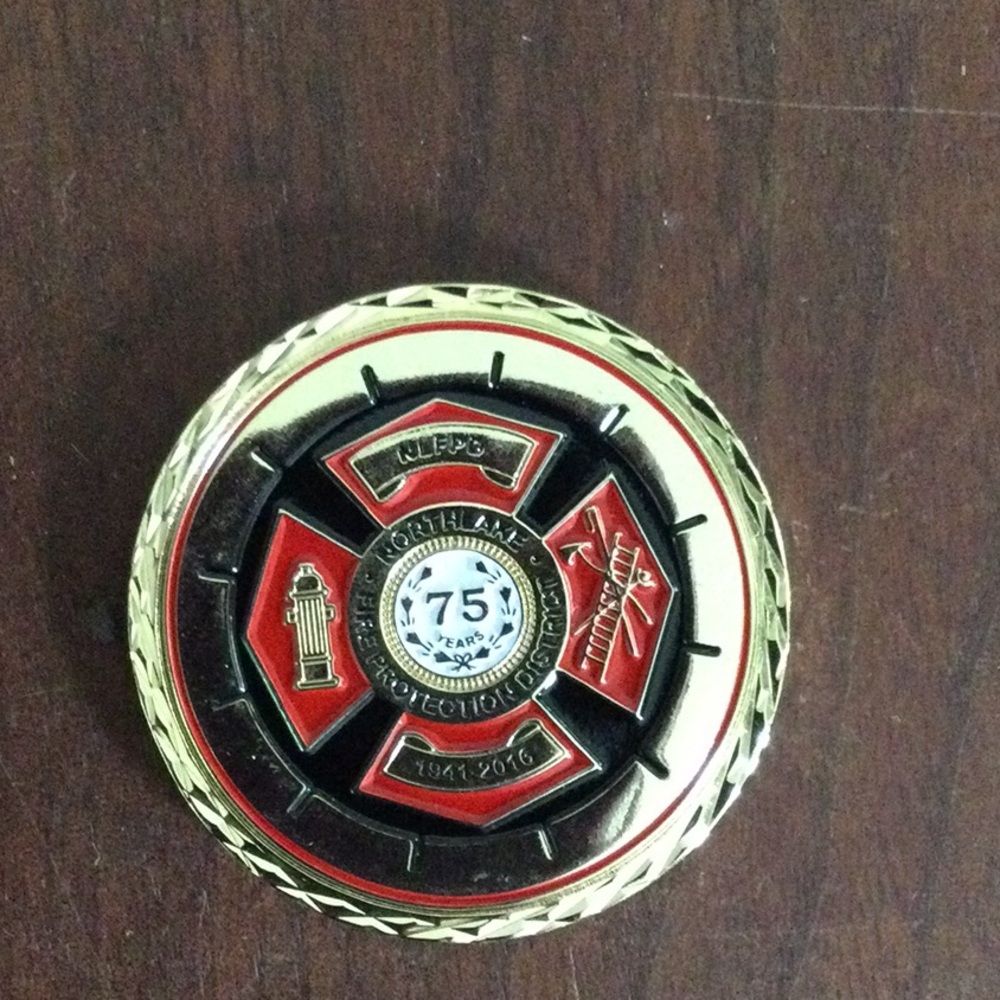 Fireman collector token